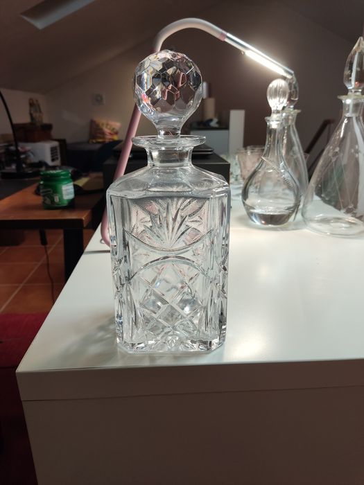 Garrafa de cristal da Atlantis