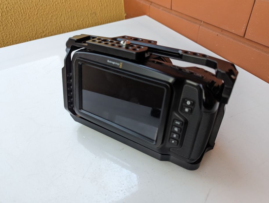 Câmera de filmar Blackmagic 6K + case + baterias/cabos
