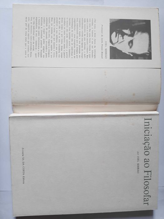 Iniciação ao Filosofar - Joel Ferrão - 1ª Edição