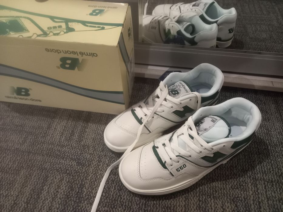 Кросовки  New Balance R550 модель (натуральна шкіра