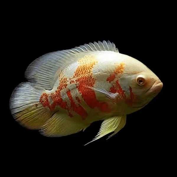 peixe oscar de todos os tamanhos