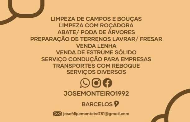 Trabalhos Agrícolas/Florestais/Jardins