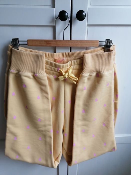Dres plny lala żółty w serca