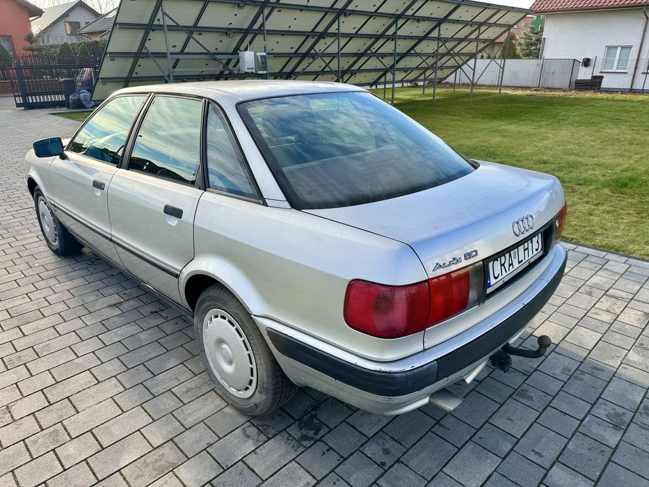 Audi 80 B4 1.8 LPG 1991r. Szyberdach, Hak