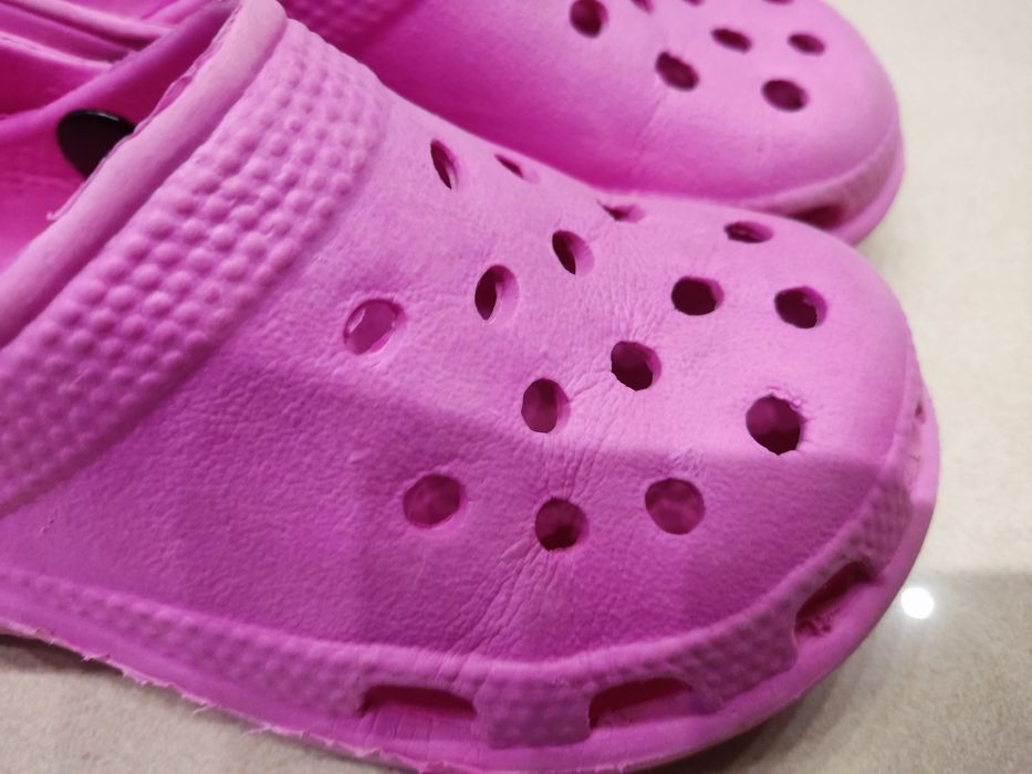 Różowe Crocsy klapki buty sandały do wody r.26