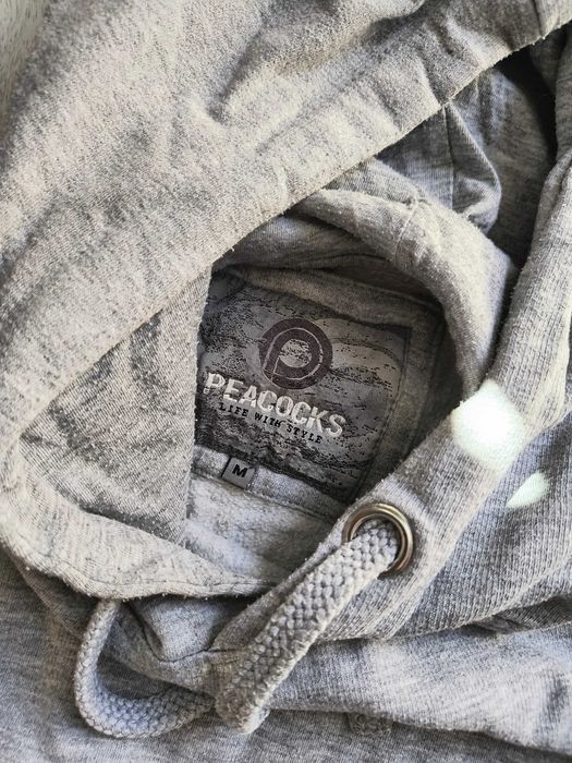 Szara klasyczna bluza