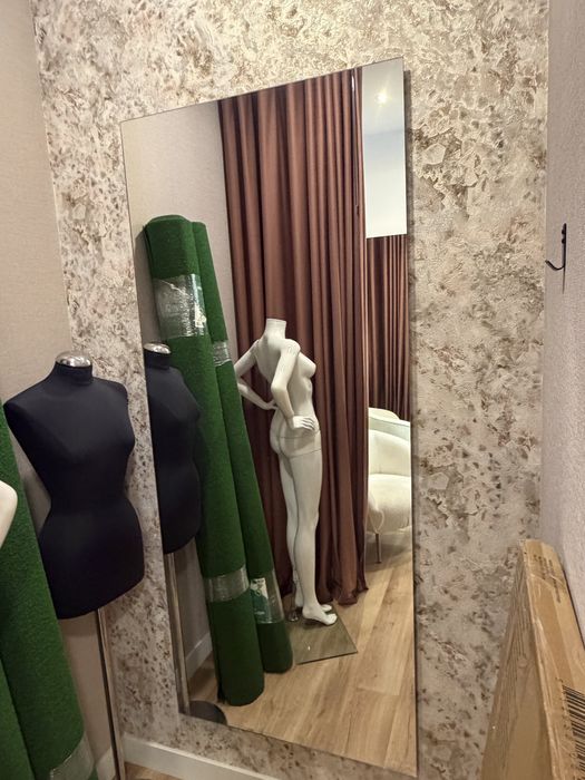 Espelho retangular 190 x 80 fixação oculta