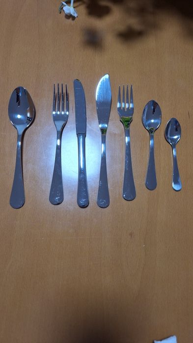 Conjunto de 150 talheres mesa inox