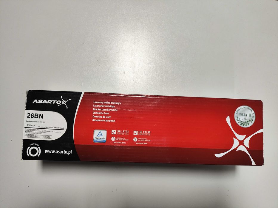 Toner Asarto do HP 26BN CE310A 1200 str black