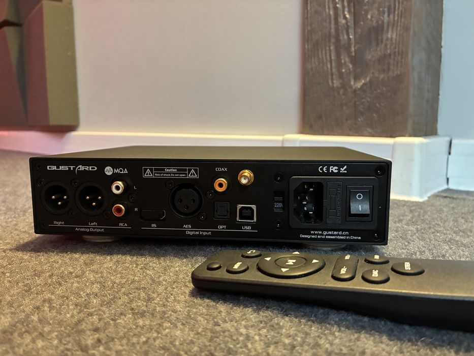 Gustard x18 Dac przetwornik cyfrowo analogowy jak eversolo, topping