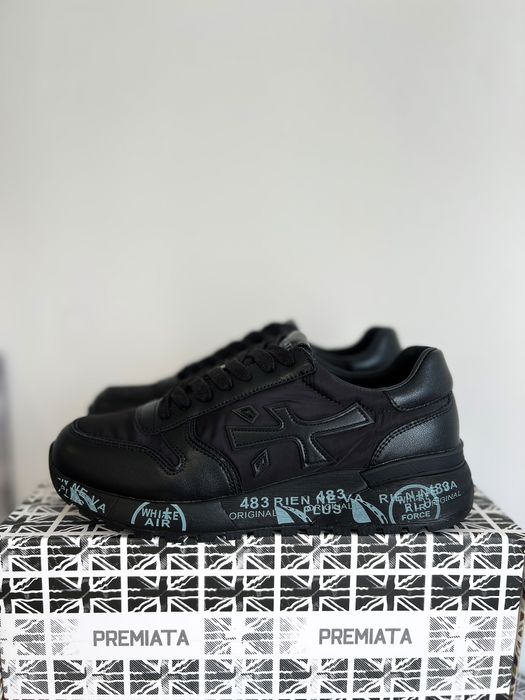 Premiata Mase Original Black кросівки чоловічі чорні