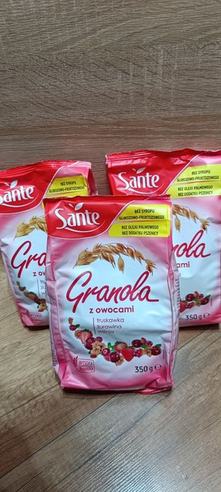 Zestaw granoli owocowej