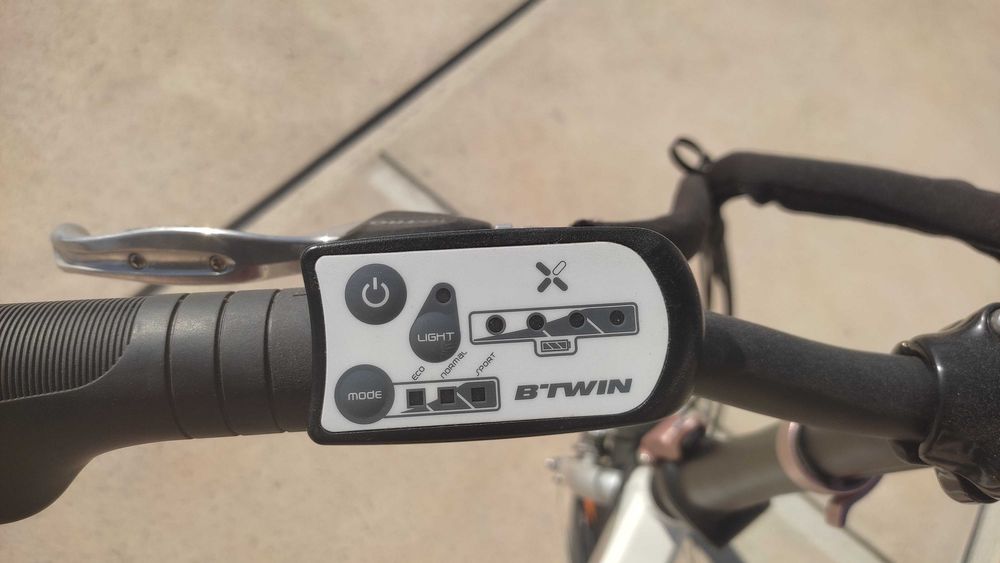 Bicicleta dobravel eletrica btwin