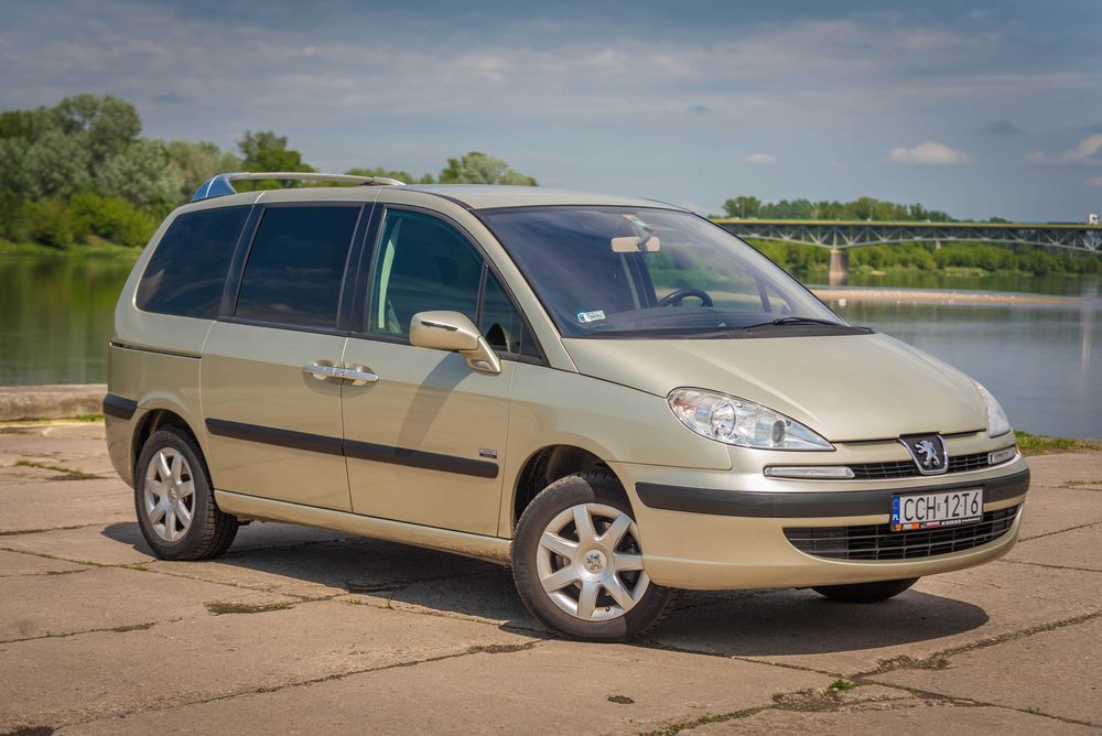 Rezerwacja. Peugeot 807 2.0 B + LPG  140 KM Bardzo zadbany.