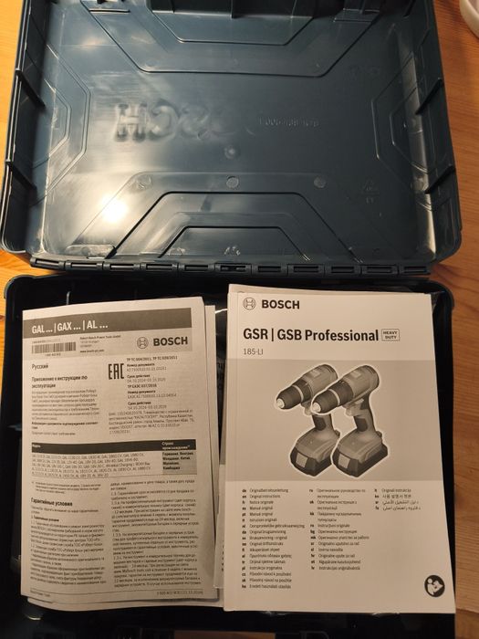 Bosch GSB 185-Li Wiertarka, Wkrętarka. Nowa