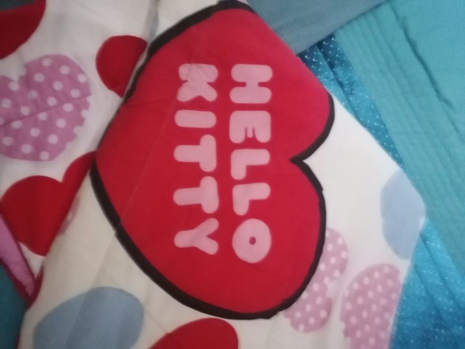 Colcha menina kello kitty