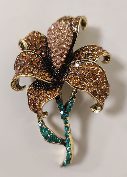 Alfinete pregadeira flor