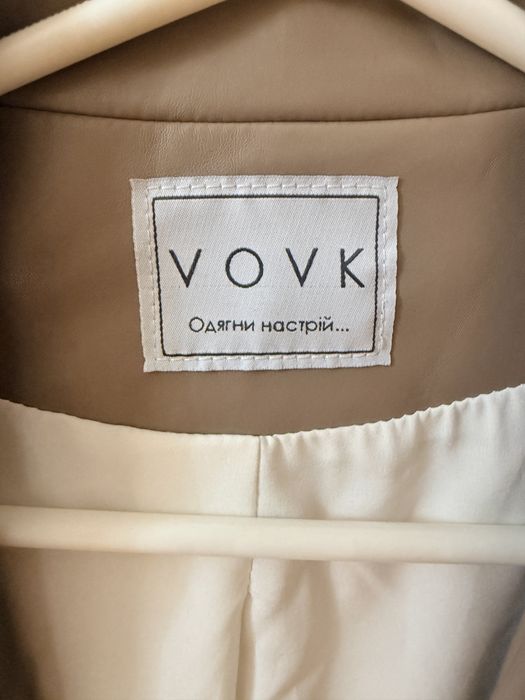 Піджак Vovk з еко шкіри L