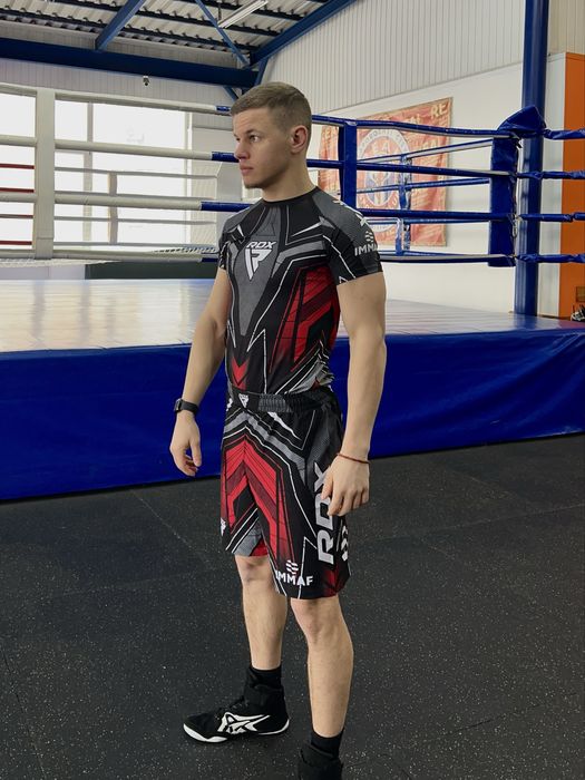 Рашгард + Шорты RDX Комплект Для Тренировок / Единоборств ММА БОКС