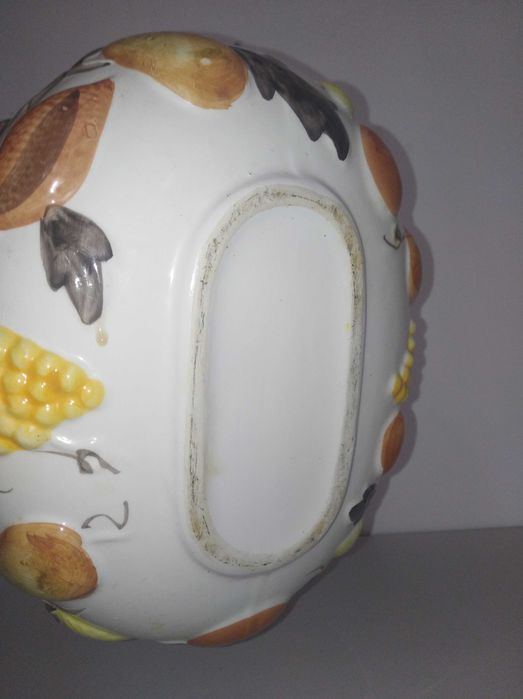 Fruteira anos 90 tema frutas louça