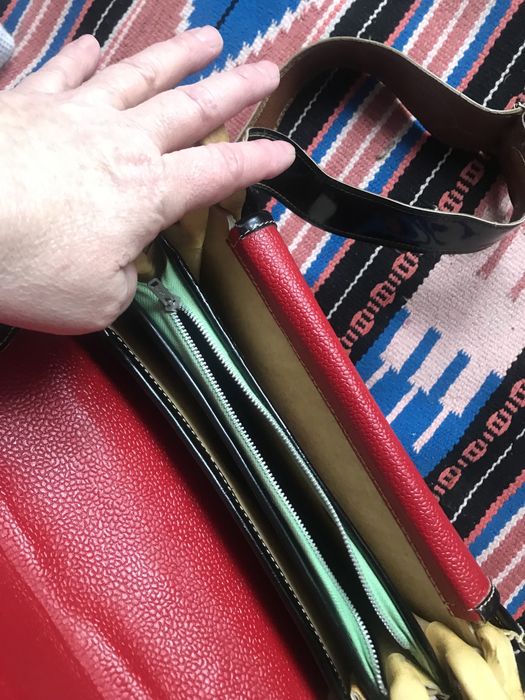 Сумочка з натуральноі шкіри та хутра