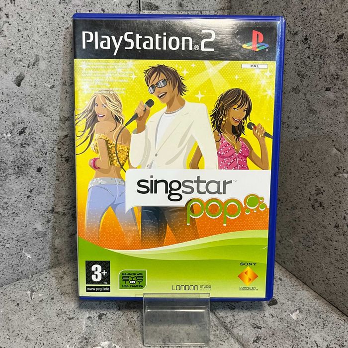 Gra SingStar Pop | PS2 | Wydanie PAL | UŻYWANA