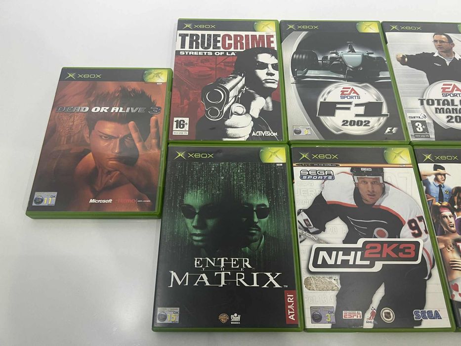 Zestaw gier na Xbox pierwszej generacji