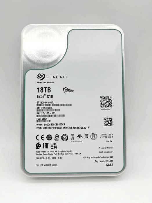 Disco Seagate 18TB - HDD SAS