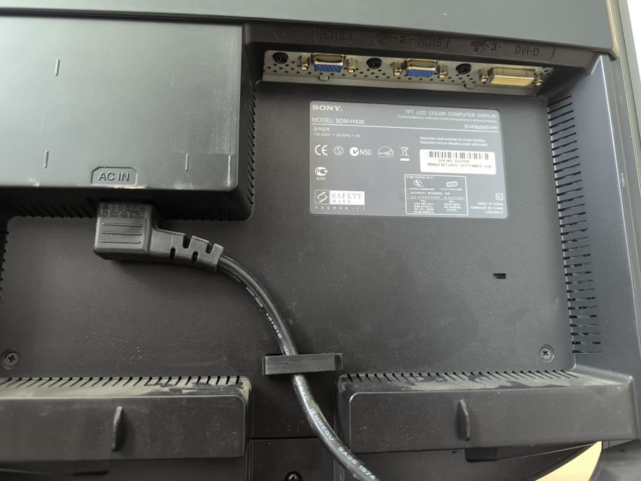 Monitor SONY SDM-HX95 - Retro