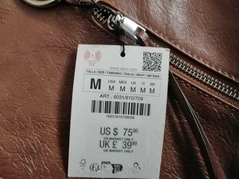 Сумка zara эко кожа вместительная