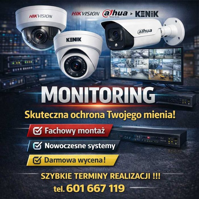 Monitoring &  Systemy Zabezpieczeń Gerard Włodarczyk Jarocin