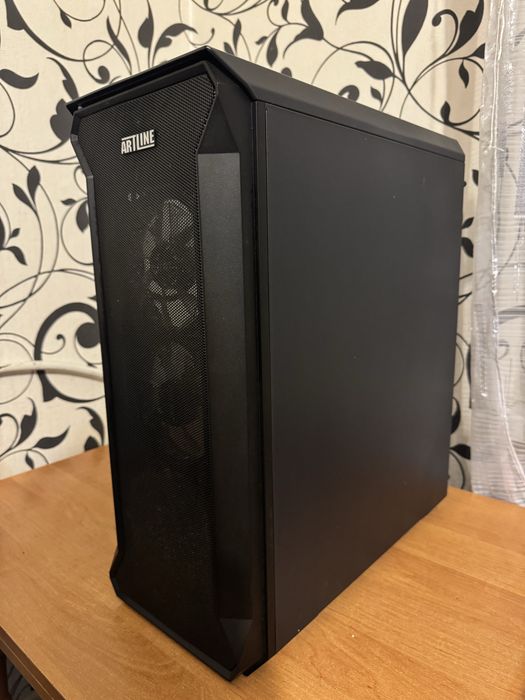 Корпус пк Qube Artline +4 rgb вентилятора