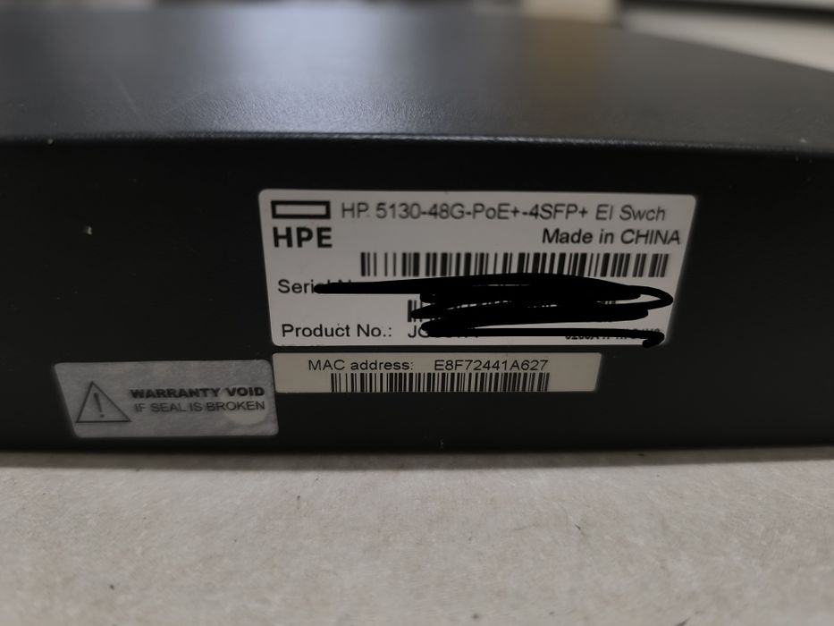 Hp 5130 48G PoE+ 4FSP