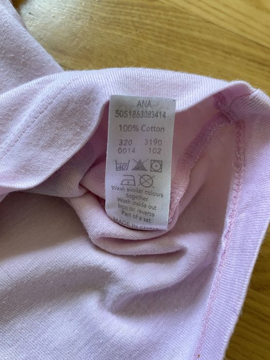 Zestaw komplet dziewczęcy dwie bluzki + spodenki Świnka Peppa Pig