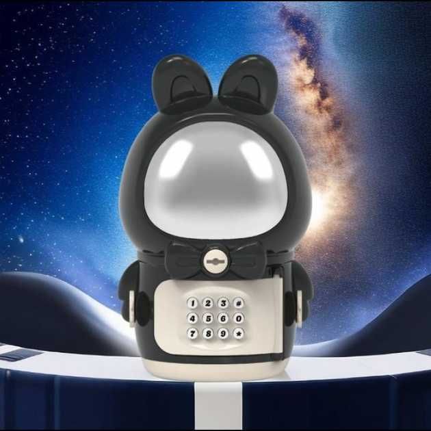 Дитяча електронна скарбничка - сейф із замком Space Rabbit Piggy