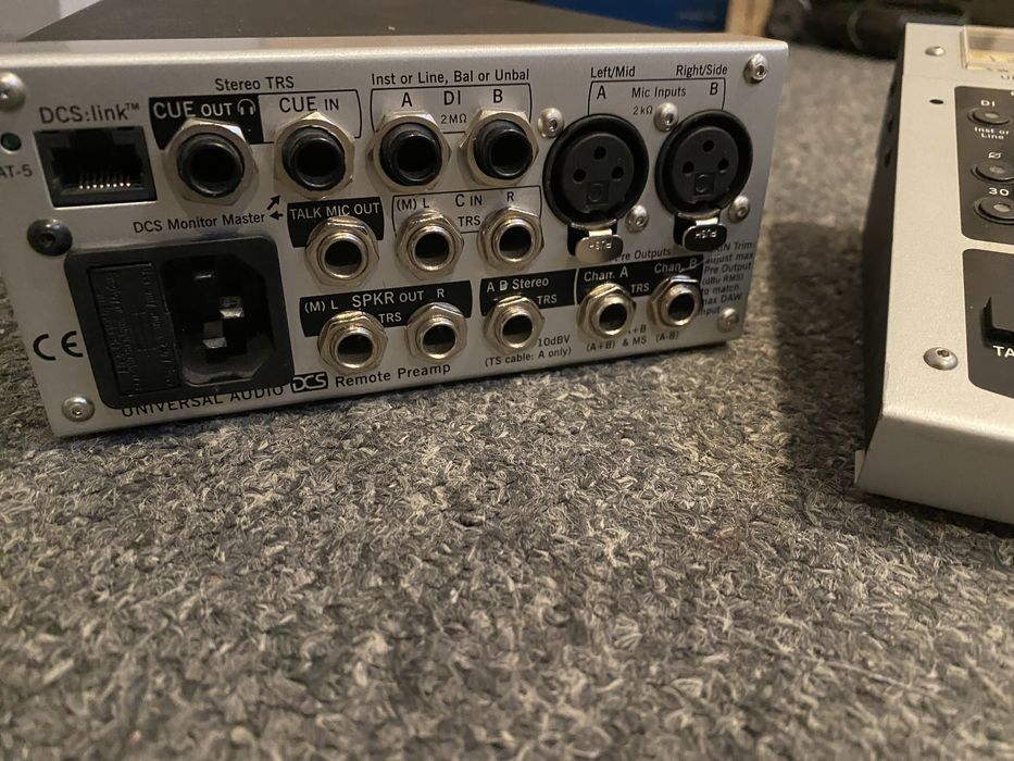 Universal Audio preamp DCS stereo + odsłuch bezlatencyjny