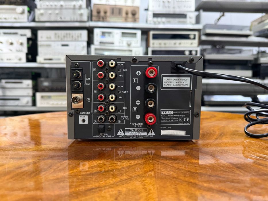 Wieża TEAC CR-H100, mini amplituner, Audio Room
