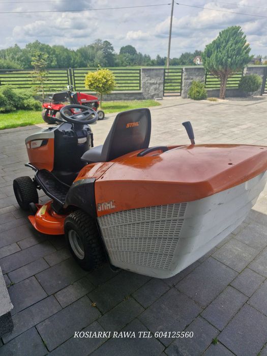 Kosiarka traktorek Stihl v2 112cm duzy kosz ,2019r