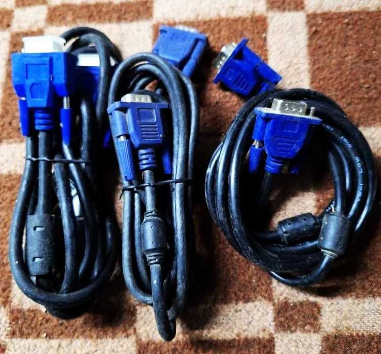 Кабель для тюнера, IPTV приставки и компьютера: 3RCA-3.5мм Jack, Кабель HDMI-HDMI, Кабель VGA-VGA с фильтром.