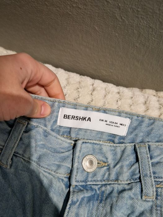 Широкие джинсы бершка bershka,  размер М