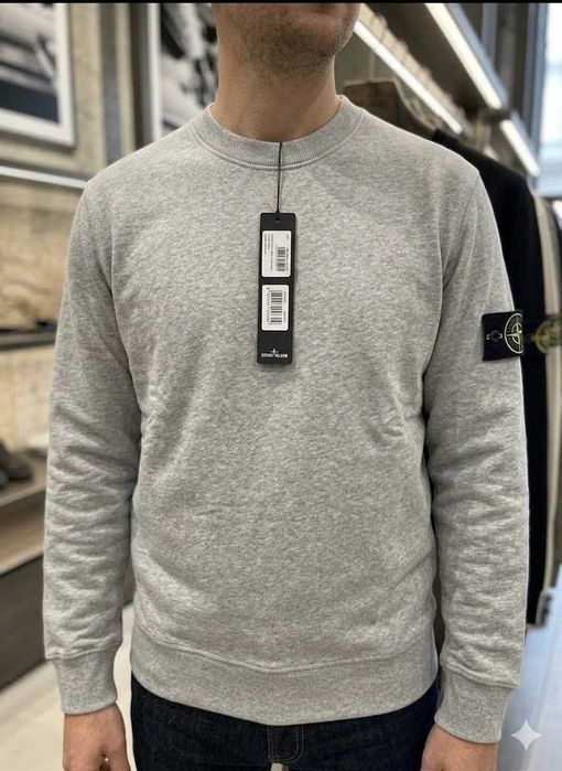 STONE ISLAND Свитшот Серый - Стон Айленд Толстовка