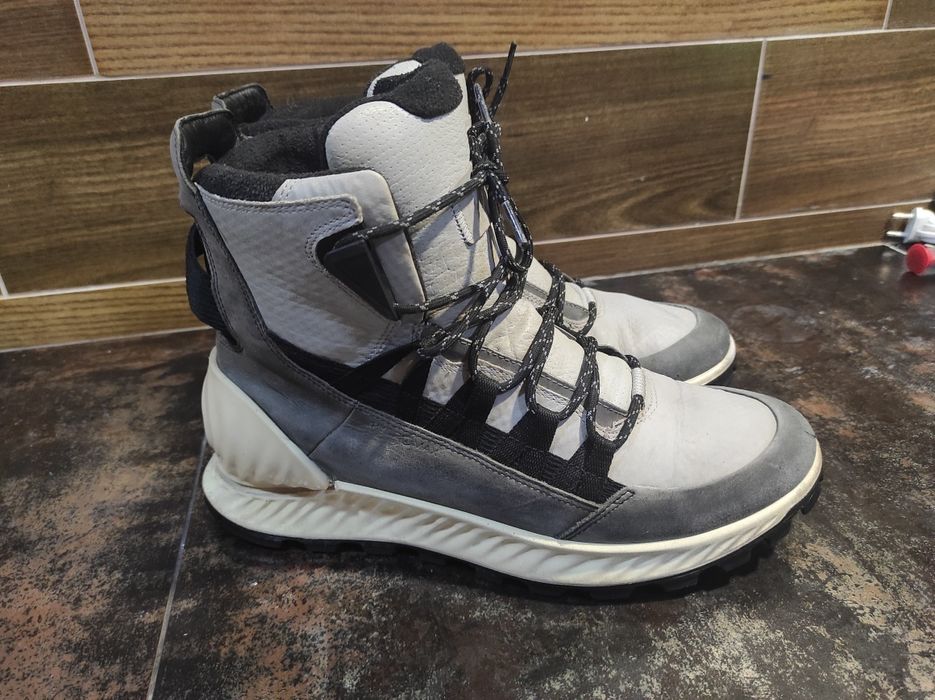 Ботинки ecco кросівки зимні на флісі водонипроникні 42 оригінал