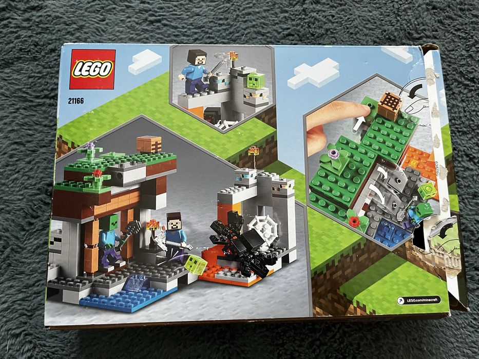 Lego mineraft opuszczona kopalnia 21113