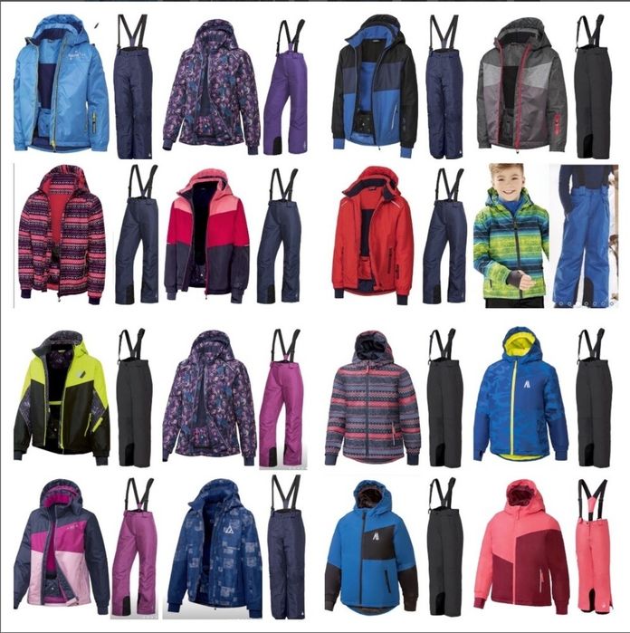 Костюми ТЕРМО мембранні Комбінезони лижні CRIVIT/ LUPILU Німеччина Всі