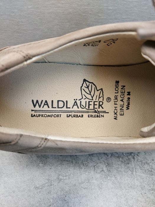 Półbuty Waldläufer roz.43 skóra naturalna, nubuk