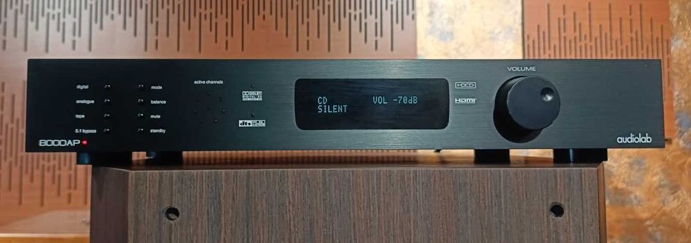 Audiolab 8000AP DAC\цап + підсилювач попередній
