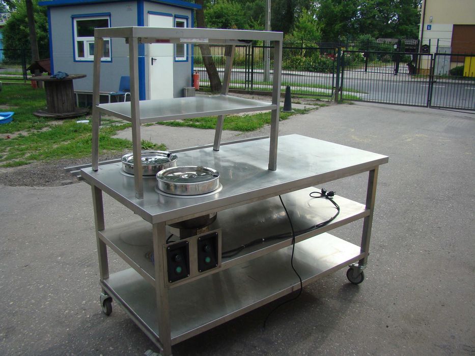 stół gastronomiczny z podgrzewaczem APW Wyott