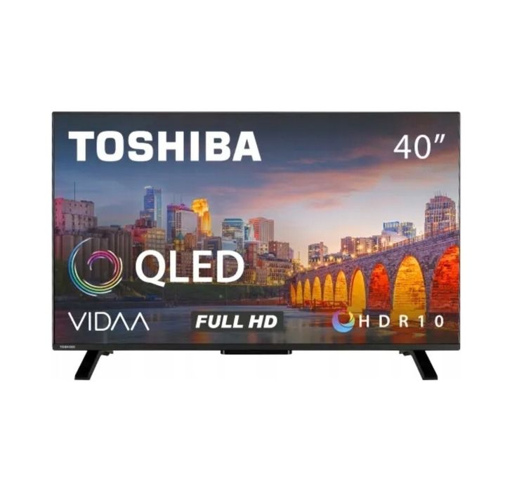 NOWY Toshiba 40cali Qled SMART telewizor DVB-T2