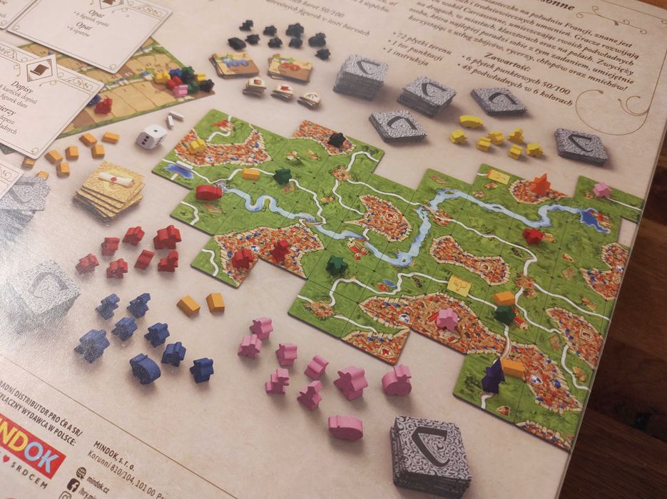 Carcassonne big box nowy DE instrukcja pl oryginalna
