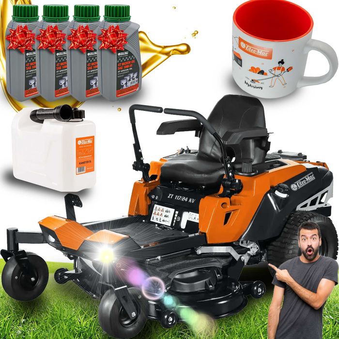 Kosiarka O Zerowym Promieniu ZT 117/24KV 68189005 24KM 117cm Zestaw Oleje